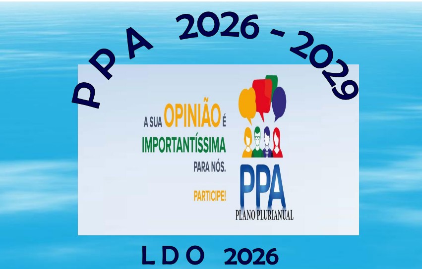 Convite Audiencia pública PPA 2026 - 2029